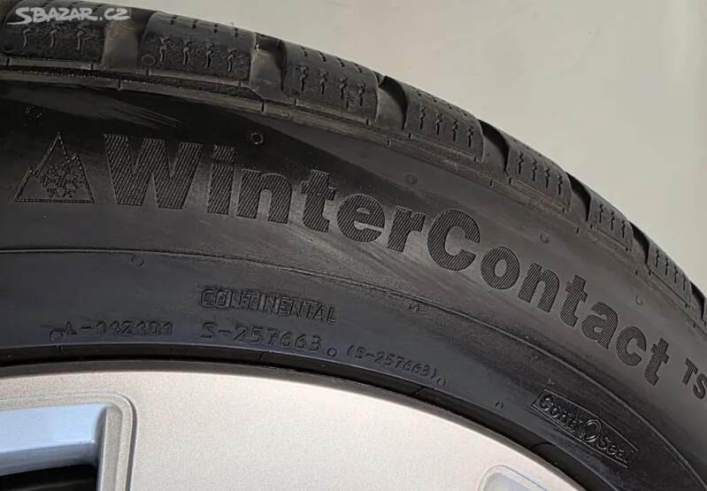 Zimní sada kol na VOLKSWAGEN ID.3 7,5Jx18" ET50 pneu CONTINENTAL 18"