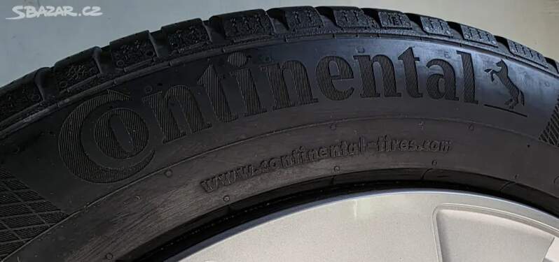 Zimní sada kol na VOLKSWAGEN ID.3 7,5Jx18" ET50 pneu CONTINENTAL 18"