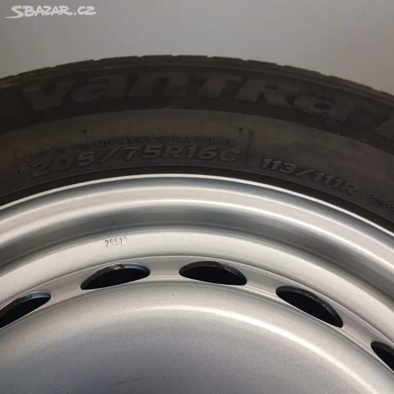 Letní sada kol na VOLKSWAGEN Crafter 16" pneu Hankook 16"C
