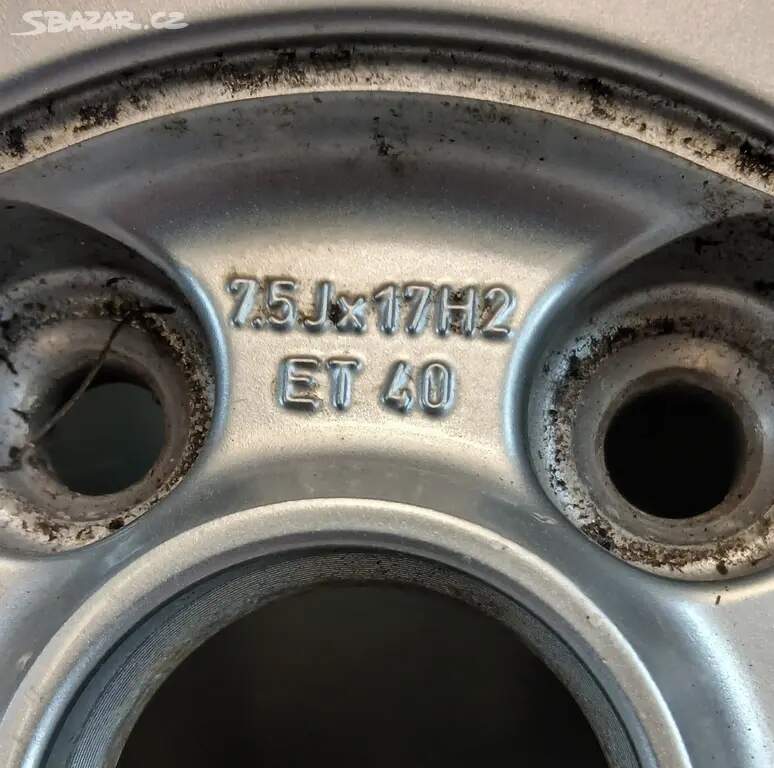 ALU disk AUDI 7,5Jx17" ET40