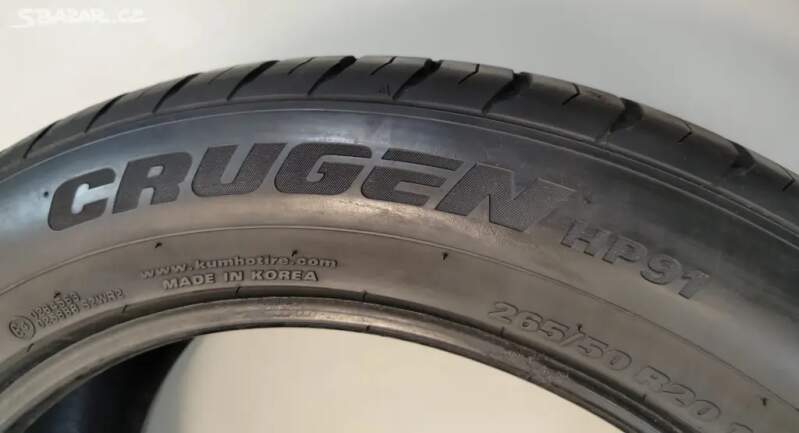 Letní pneu KUMHO 265/50 R20 111V