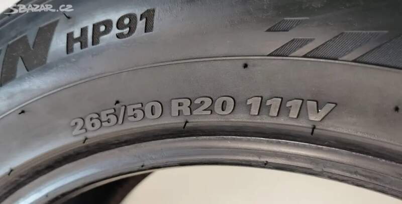 Letní pneu KUMHO 265/50 R20 111V