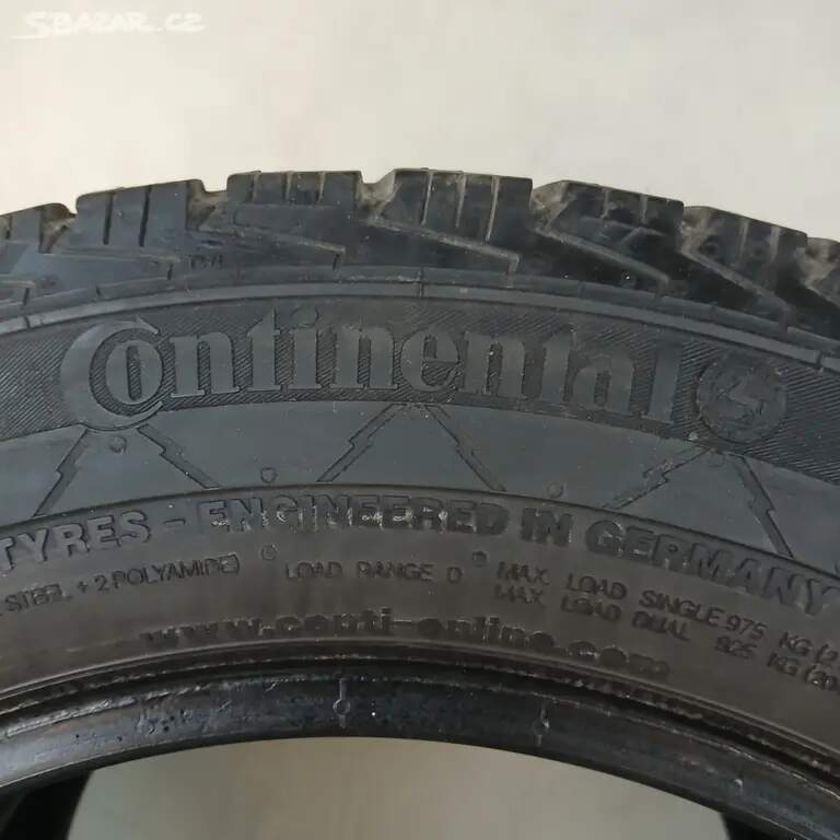 Zimní pneu CONTINENTAL + PIRELLI 205/65 R16C 107/105 T