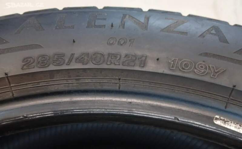 Letní pneu BRIDGESTONE 285/40 R21 109 Y